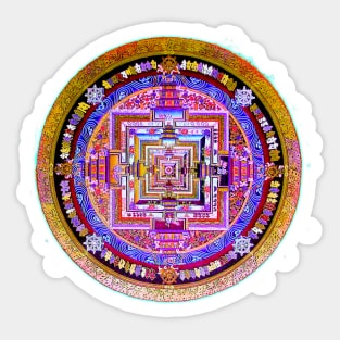 Yantra of Kalachakra Sticker